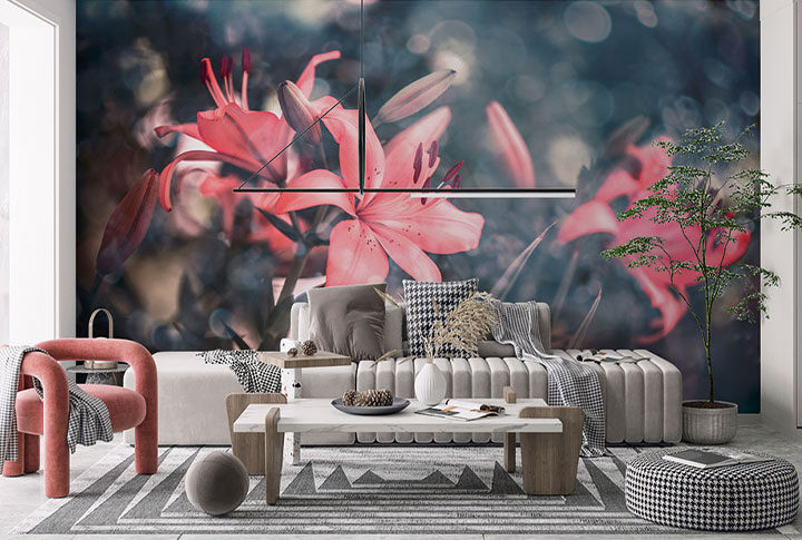 Фотообои Лилии