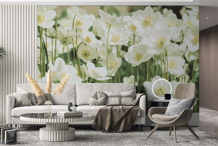 Фотообои Полевые Цветы