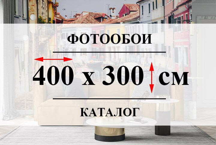 Фотообои 400 х 300 см