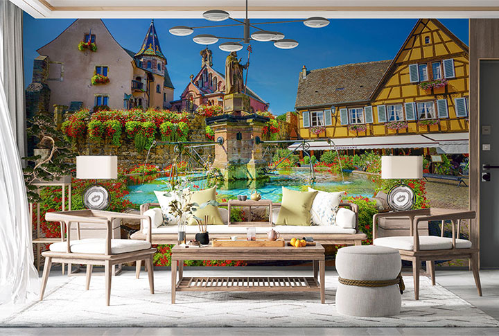 Фотообои Фонтан