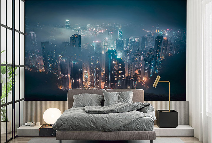Фотообои Ночной Город