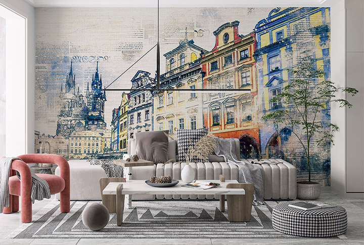 Фотообои Прага (Чехия)