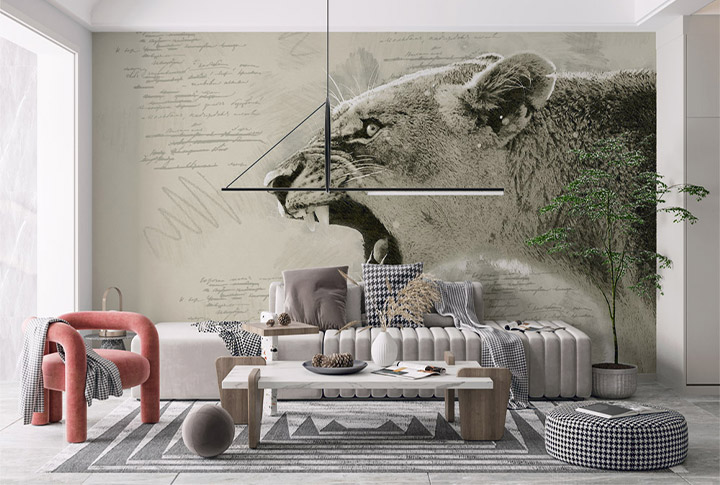 Фотообои Лев