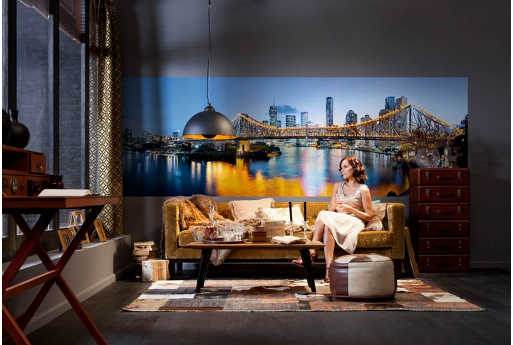 Фотообои «Brisbane» (Брисбен) в интерьере