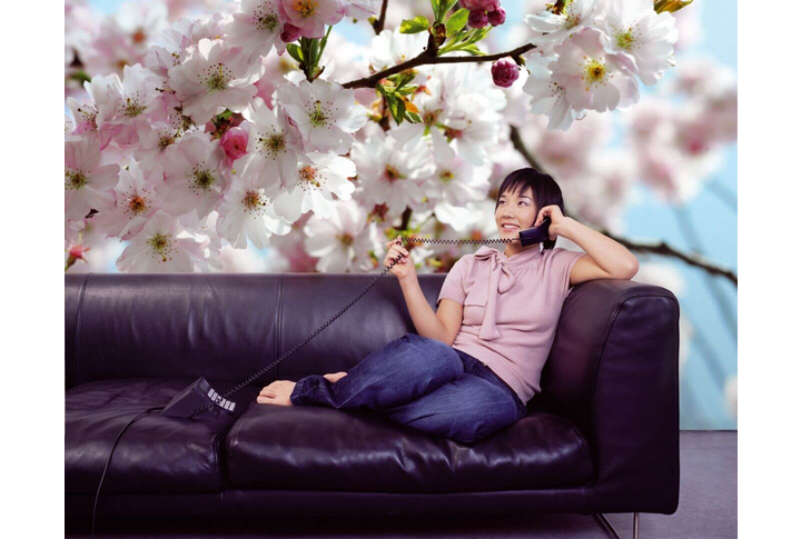 Фотообои «Spring» (Весна) в интерьере