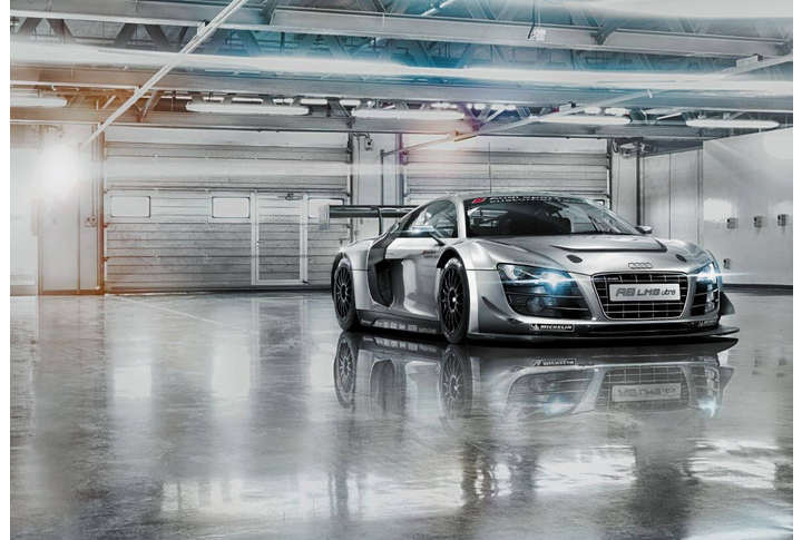 Фотообои «Audi R8 Le Mans» (Ауди R8)