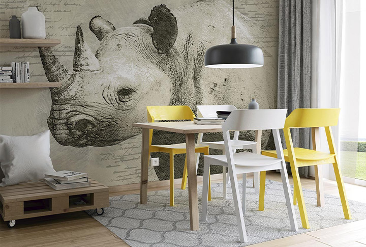 Фотообои Носорог