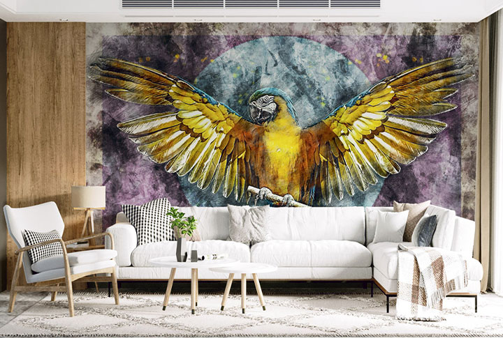 Фотообои Попугаи