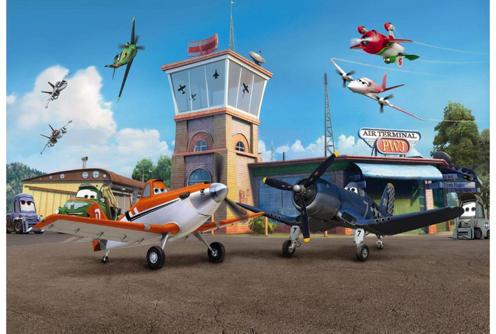 Фотообои «Planes Terminal» (Самолёты, Аэродром)