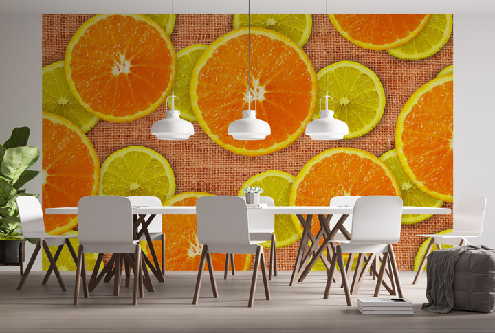 Фотообои Апельсин, Лимон
