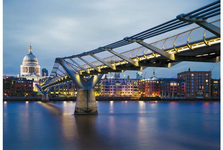 Фотообои «Millennium Bridge» (Мост Миллениум в Лондоне)