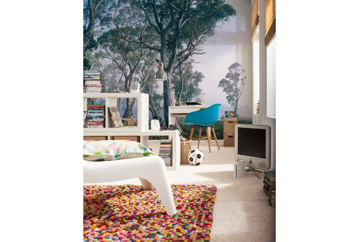 Фотообои «Fantasy Forest» (Фантастический Лес) в интерьере