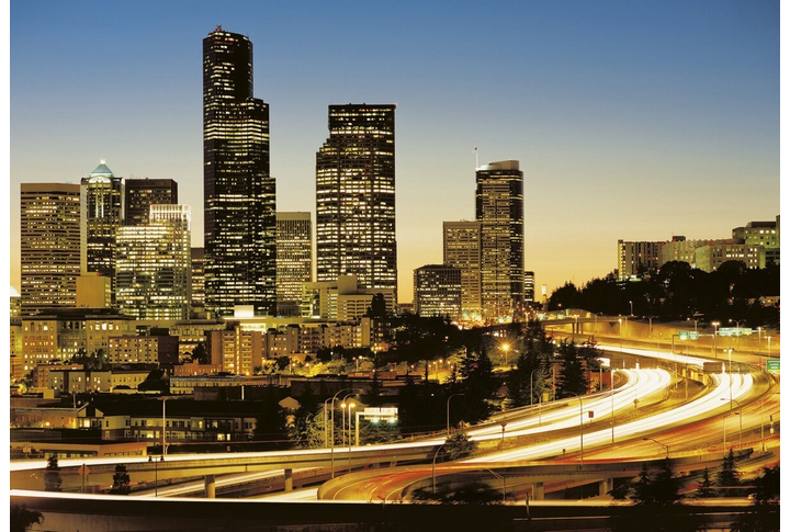 Фотообои «City Lights» (Огни Большого Города)