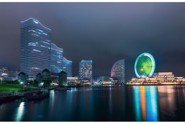 Фотообои «Ночной город в Японии»