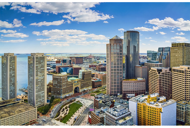 Фотообои «Небоскребы города Бостона»