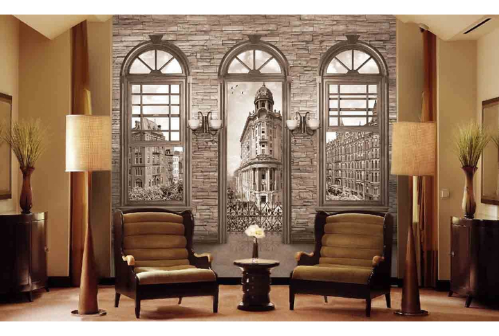 Фотообои «Теплые Воспоминания» в интерьере