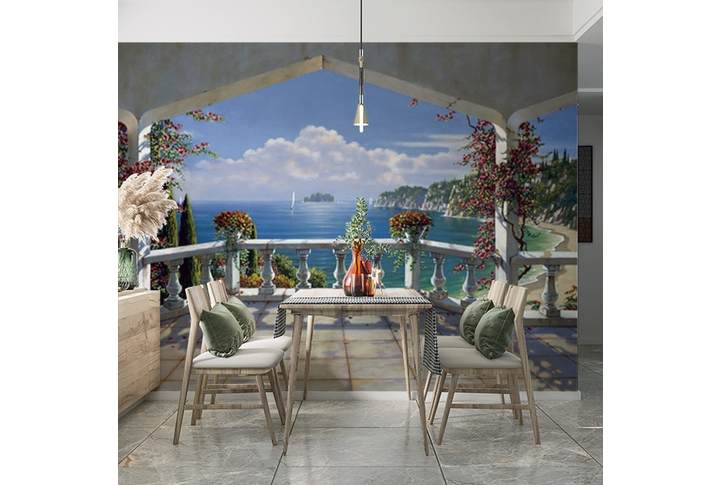 Фотообои «Villa de Vista» (Вилла де Виста) в интерьере