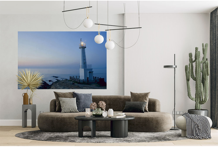 Фотообои «Маяк у моря на рассвете»