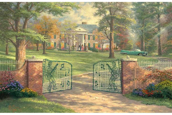 Фотообои «Калитка в саду»