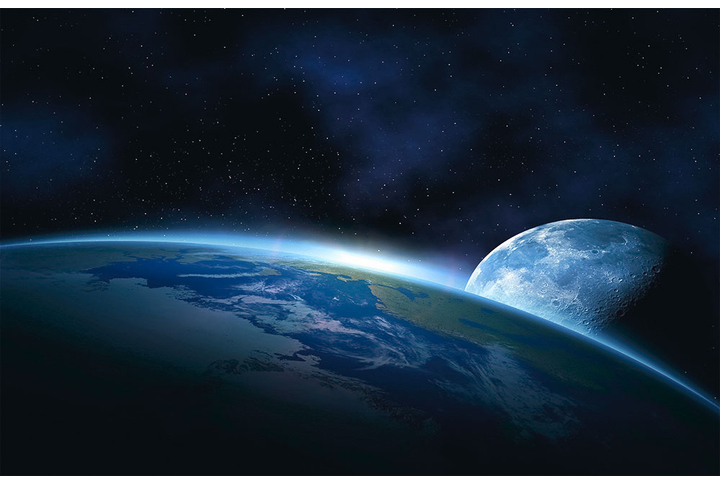 Фотообои «Вид на Землю из космоса»