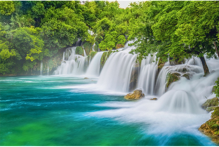 Фотообои «Водопады, тропическая природа»