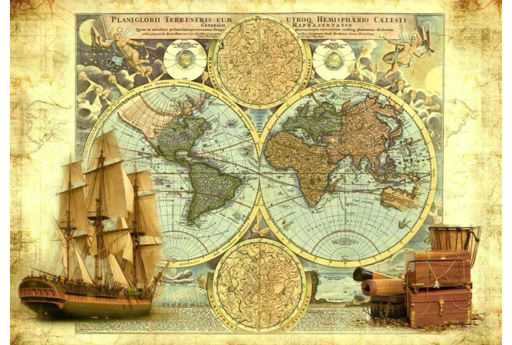 Фотообои «Карта странствий»