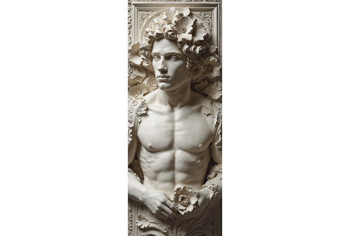 Фотообои «Барельеф с мужчиной в античном стиле»