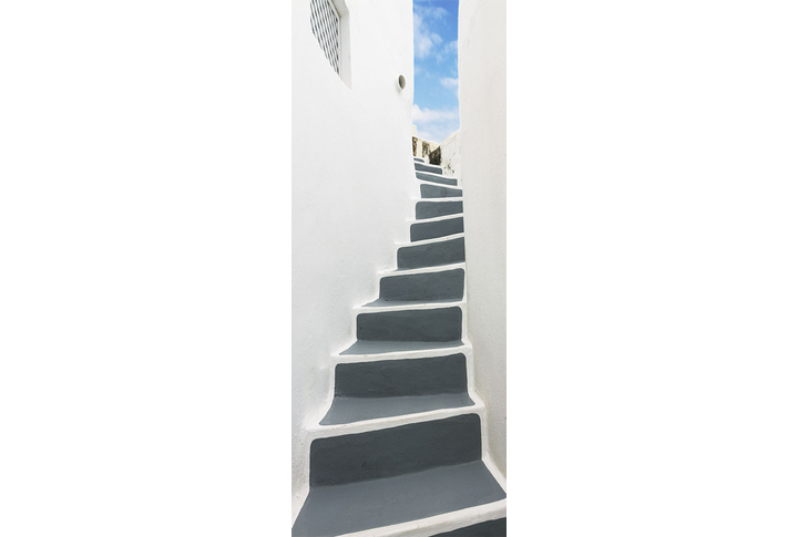 Фотообои «Лестница на улице Санторини»