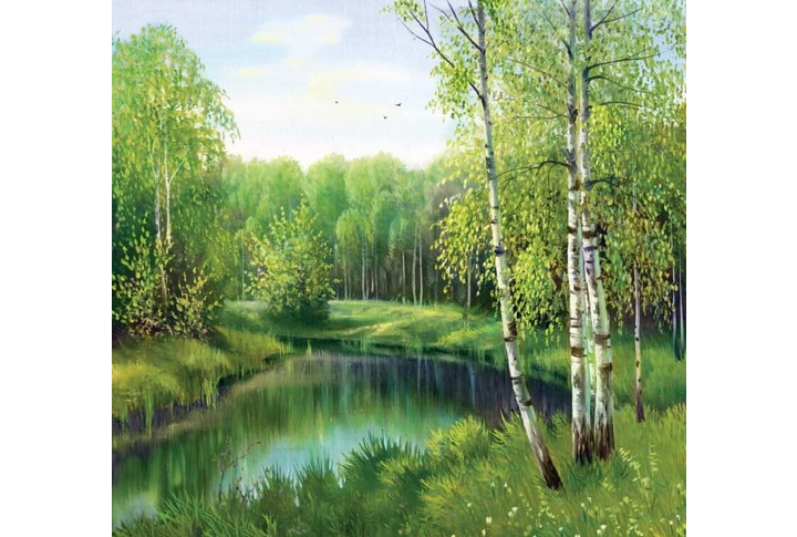 Фотообои «У тихой речки»