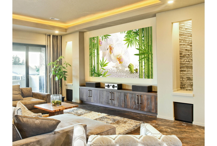 Фотообои «Восточный Коллаж» в интерьере