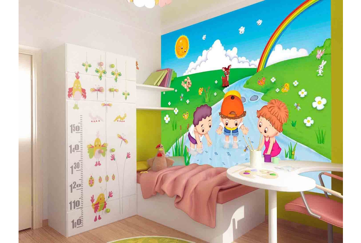 Фотообои «Ловись Рыбка» в интерьере