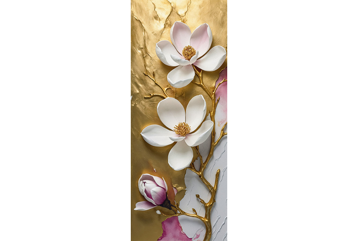 Фотообои «Барельеф магнолия в цвету»