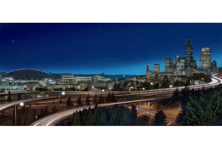 Фотообои «Звездный город»