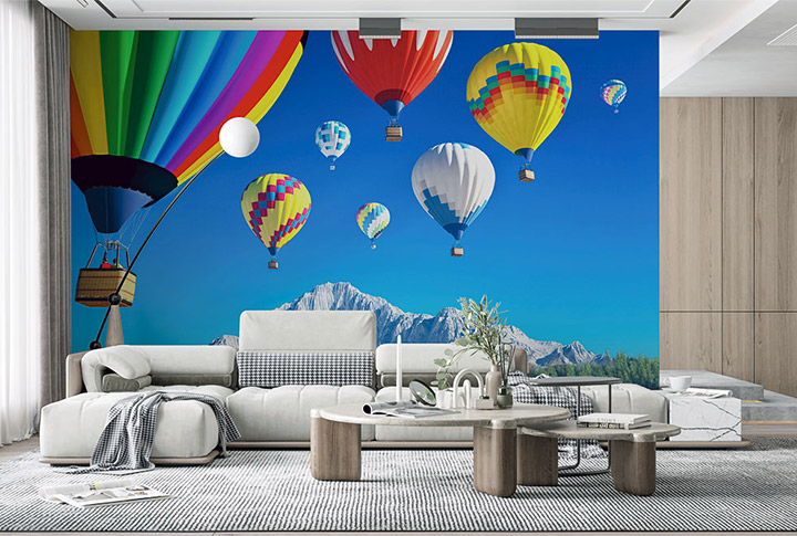 Фотообои Воздушные Шары, Дирижабль