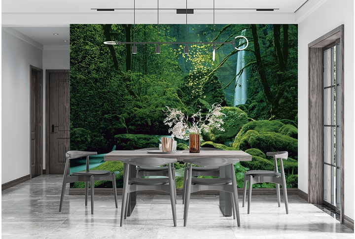 Фотообои «Black Forest» (Дремучий Лес) в интерьере