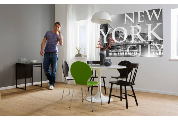 Фотообои «New York City» (Город Нью Йорк) в интерьере