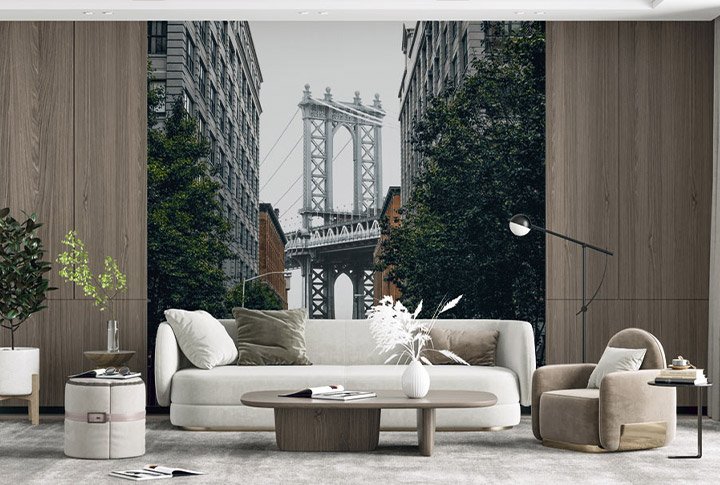 Фотообои Чёрно-Белые