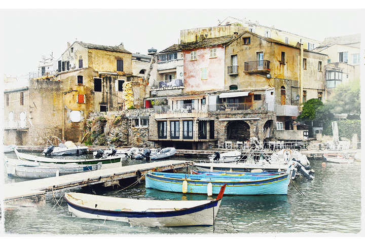 Фотообои «Лодки у причала Венеции»