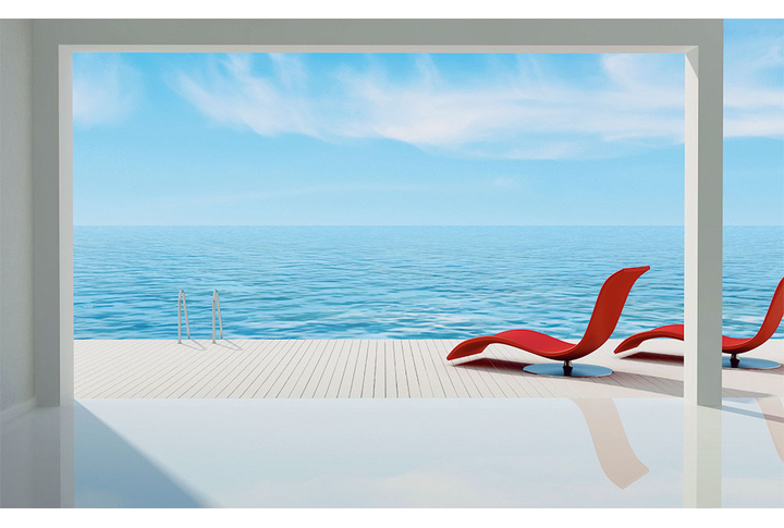 Фотообои «Терраса у моря»