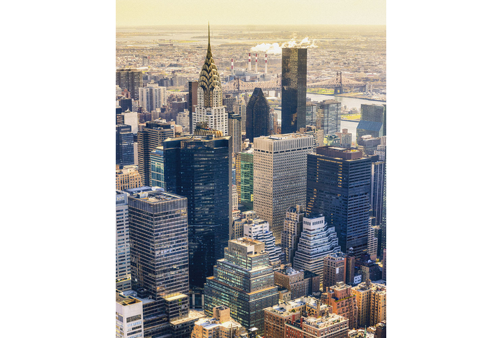 Фотообои «Город Нью-Йорк, вид на Манхэттен»