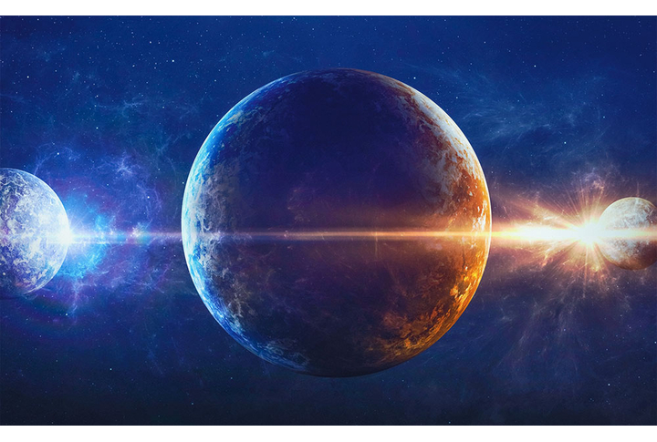 Фотообои «Три планеты»