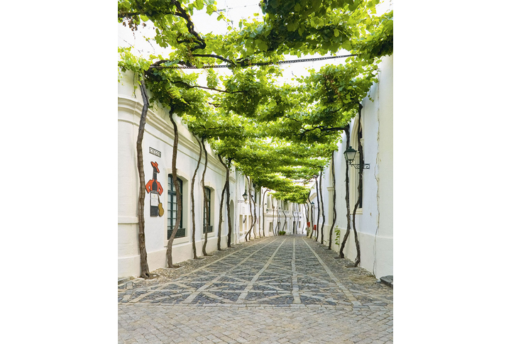 Фотообои «Улочка старинного города с перспективой»