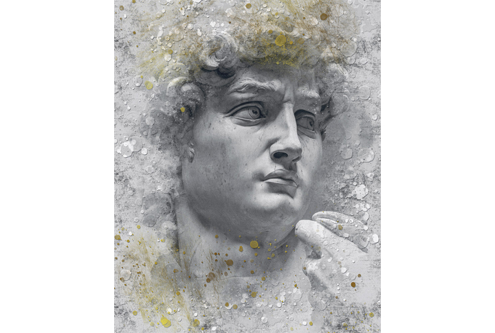 Фотообои «Барельеф Давид»