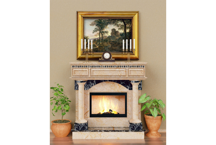 Фотообои «Камин Классика»