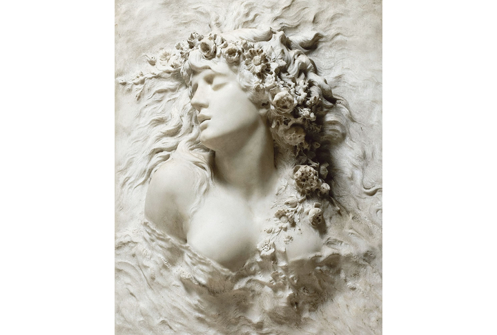 Фотообои «Барельеф Греческая дама»