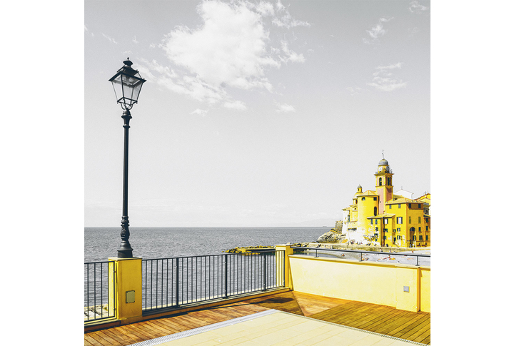 Фотообои «Лигурия-Италия, набережная старого города»