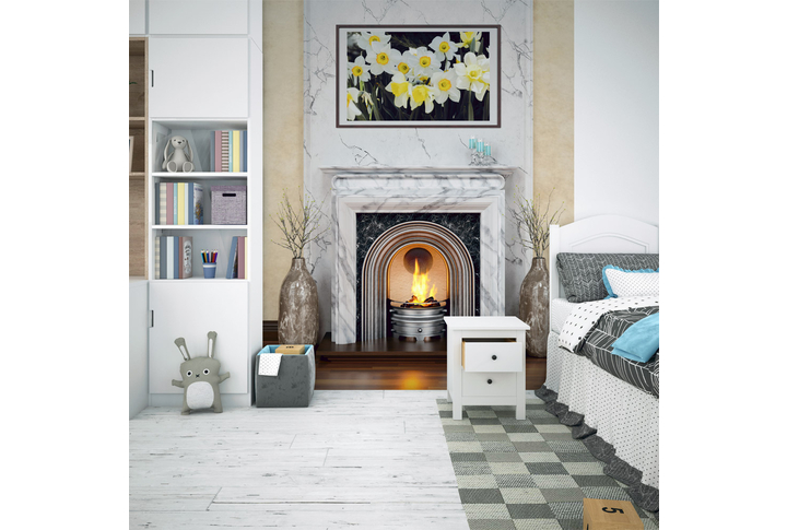 Фотообои «Камин Уютный очаг» в интерьере