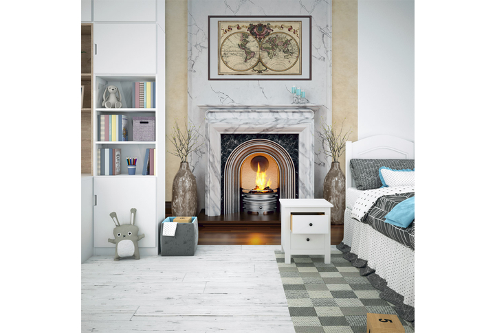 Фотообои «Камин Элегант» в интерьере