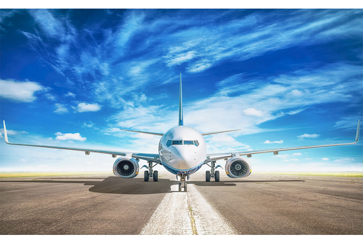 Фотообои «Взлетающий самолет»