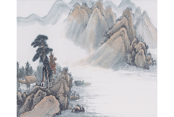 Фотообои «Горы в китайском стиле»